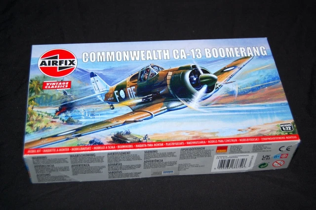 Airfix Vintage Classics 1 72 Scale Commonwealth Ca 13 Boomerang Model