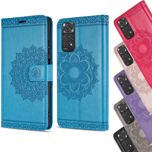Coque pour Xiaomi Redmi Note 11/11S, Housse de Protection Pliante Portable Sac