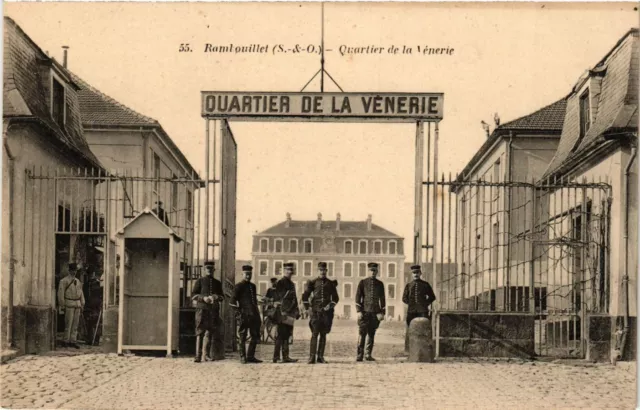 CPA AK Military RAMBOUILLET - Quartier de la Venerie (362246)