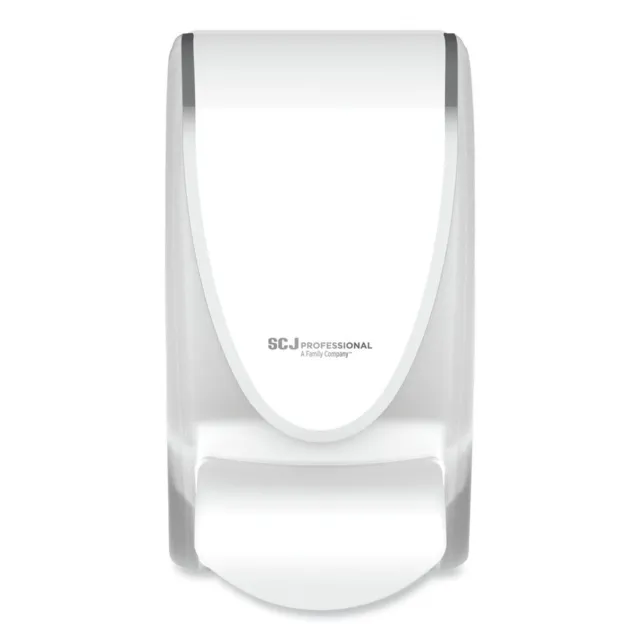 SC Johnson TPW1LDS 4.92x4.6x9.25" 1L Trans Manual Dispenser, White (15/Ct) New