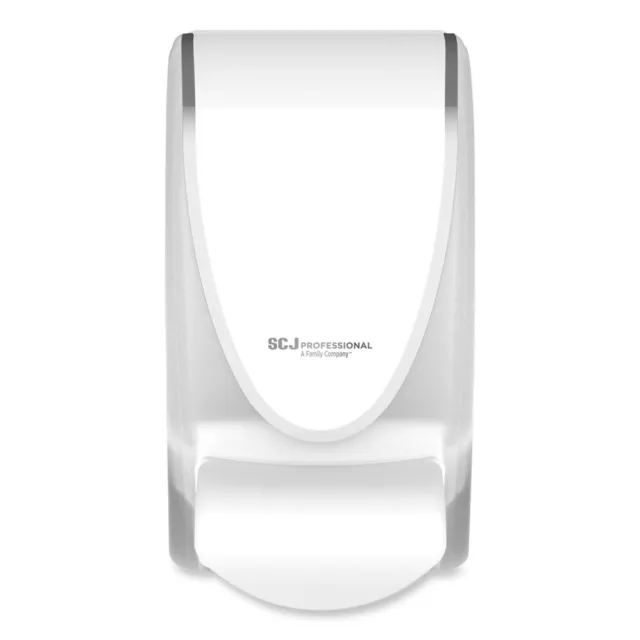 SC Johnson TPW1LDS 4.92x4.6x9.25" 1L Trans Manual Dispenser, White (15/Ct) New