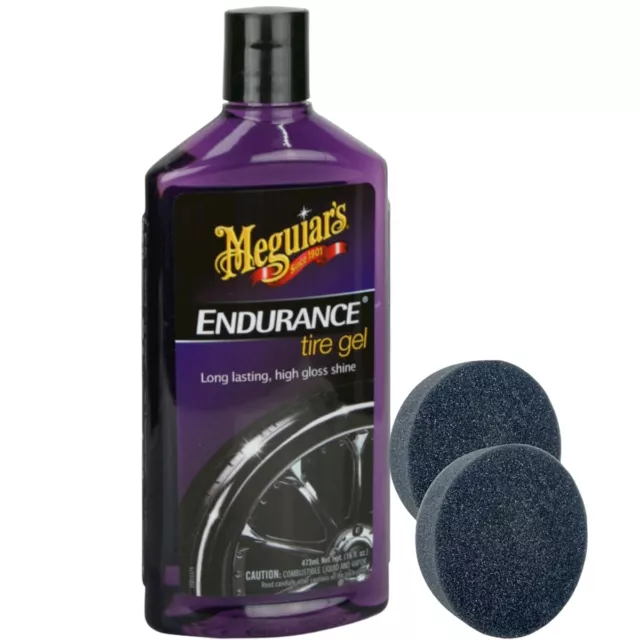 Reifenpflegegel Meguiar`s Endurance tire Gel  + 2x DFT Applicator Pads