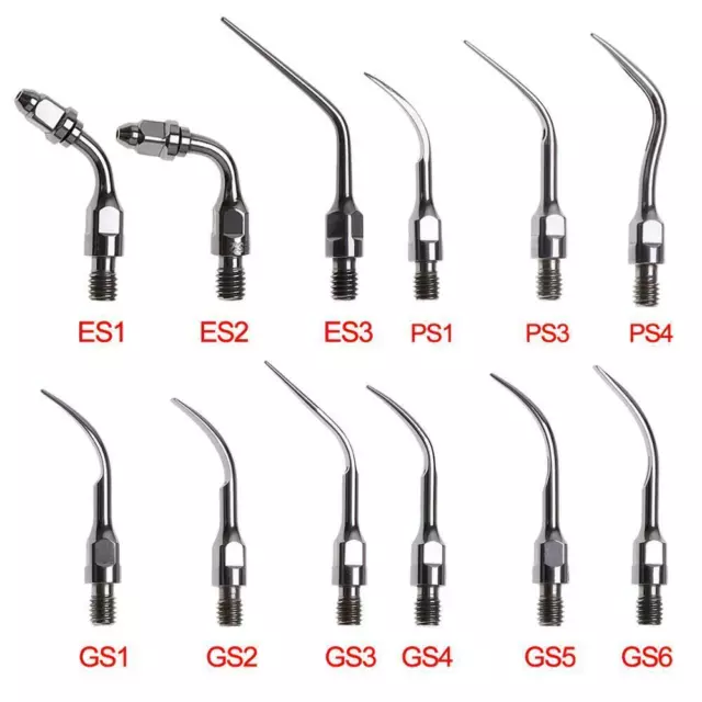 12 Types Dental Ultraschall-Scaler Piezo Scaling Endo Perio Tip Fit for SIRONA