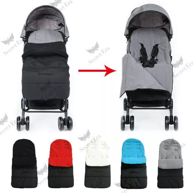 Baby Stroller Warm Sleeping Bag Universal Footmuff Windproof Stroller Cushion