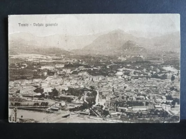 Cartolina Trento Veduta Generale D768