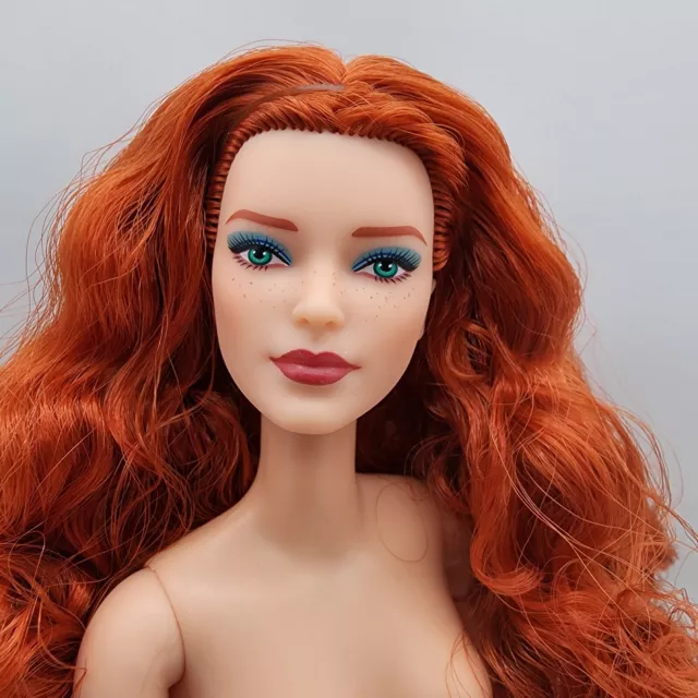 Barbie Made To Move Signature Looks Model 11 Nude Red Hair Doll Heide