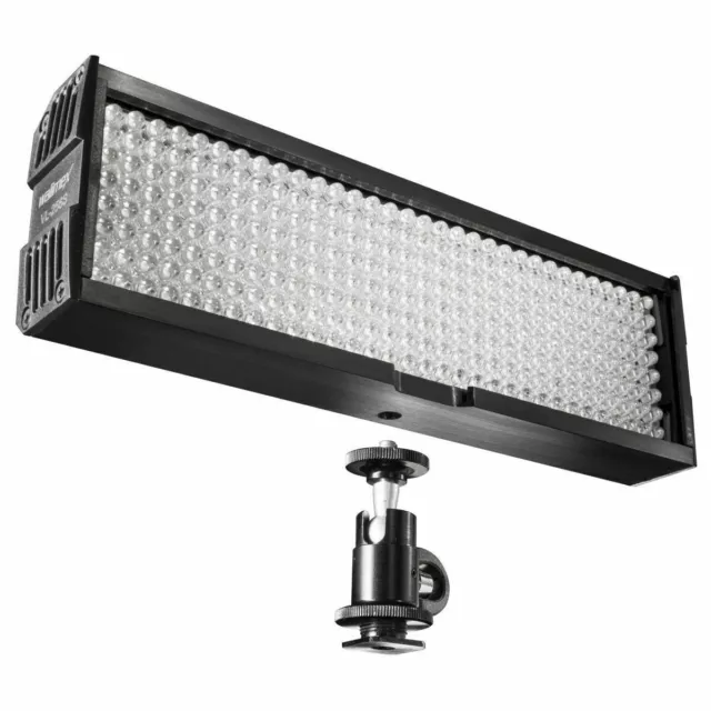 Walimex Pro Luce Video Led Con Videocamera 256 Led Universale Canon Nikon