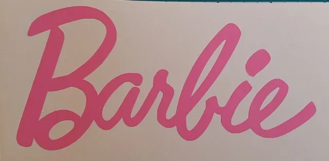 Barbie Logo Vinyl Decal Car Truck SUV Laptop Sticker