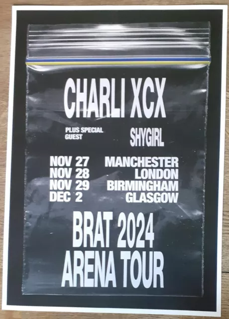 CHARLI XCX live band music show 2024 TOUR promotional tour concert