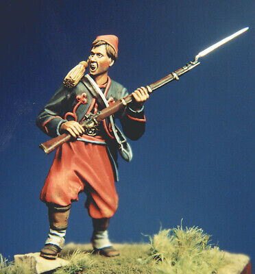1 MMA MINIATURES TMZ02 Wounded Zouave 5 Rgt New York 54mm. 