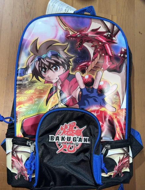 VERY RARE VINTAGE *Bakugan Battle Brawlers Back pack Original Tag On It!!!