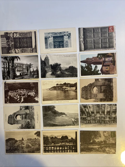 cpsm cpm postcard var fréjus different views