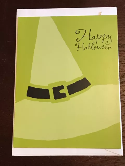 Vtg American Greetings Halloween Greeting Card "Happy Halloween..." Witche's Hat