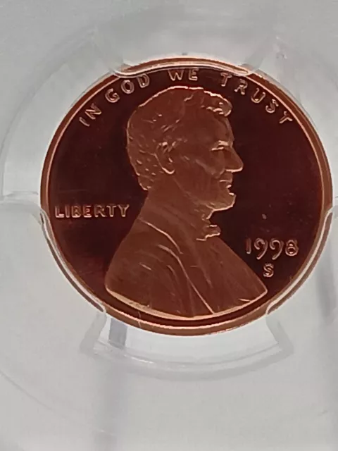 1998-S 1C Lincoln Memorial  PCGS PR69RD DCAM 22stt0507