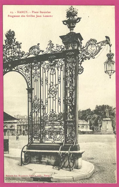 CPA-54 - NANCY - Place Stanislas - Jean LAMOUR Grid Setting