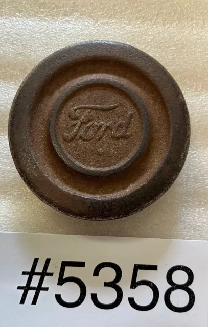 Ford Model A 1 Ton Truck Wire Wheel Hub Cap #5358 Ford Model A 1 Ton Truck Wire Wheel Hub Cap #5358