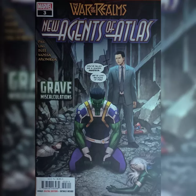 2019 Marvel Comics The War of the Realms New Agents of Atlas 3 FREE SHIPPING