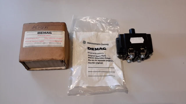 Demag Schaltelement SEDN,3OE bei Baumgart heben und sichern Demag Schaltelement SEDN,3OE bei Baumgart heben und sichern