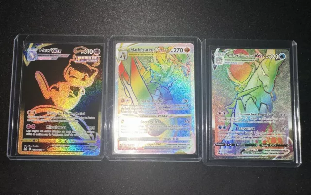 Lot Cartes Pokémon Secrète Gold - Rainbow NM 🇫🇷