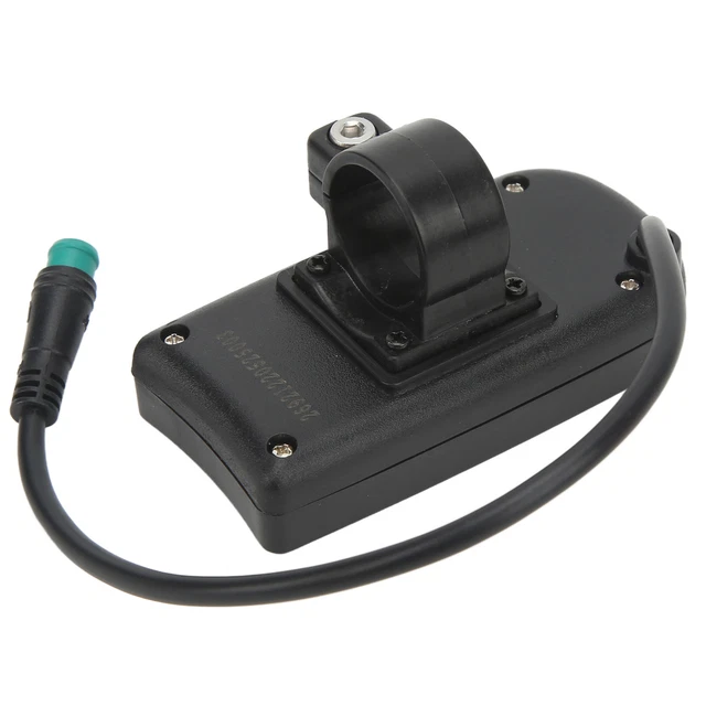 Display LCD Per Bici Elettrica 48V | Pannello Di Controllo Strumenti Con Interfaccia Intuitiva | Cavo E Attacco Per Manubrio Da 22,2 Mm | Resistente All'Acqua - 4