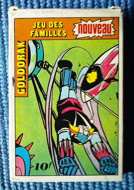 RARE TOP ++ JEU DES 7 FAMILLES Game of 7 families - GOLDORAK 1978 - TOIE POPY