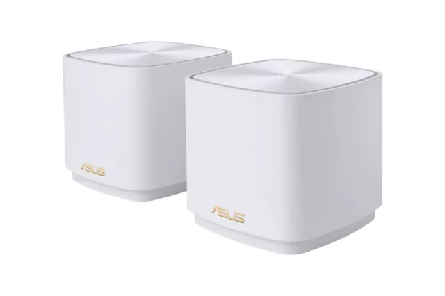 ZenWifi XD4 plus 2 pk white  AX1800 Whole-Home Dual-band Mesh WiFi 6 System   2