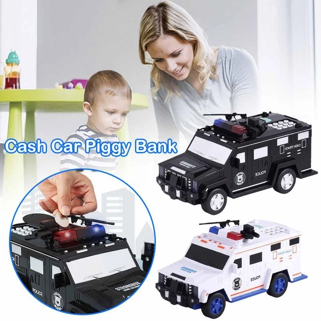 Safe Truck Digital Piggy Bank Kids Toy Money Box Saving Deposit Boxes Children A