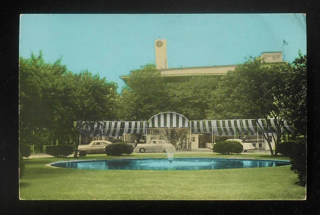 1950S MAIN CLUBHOUSE Gate Belmont Park Old Cars Race Track Elmont NY