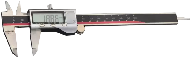 150mm Digital Vernier Caliper INTERNAL EXTERNAL Measuring Tool Ruler Gauge Preci