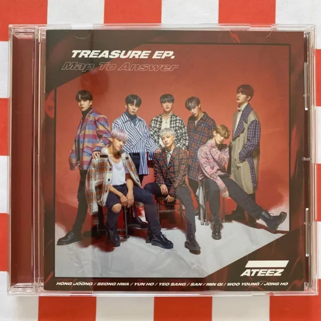 ATEEZ TREASURE EP. Map To Answer Type Z First Limited Edition CD Japan