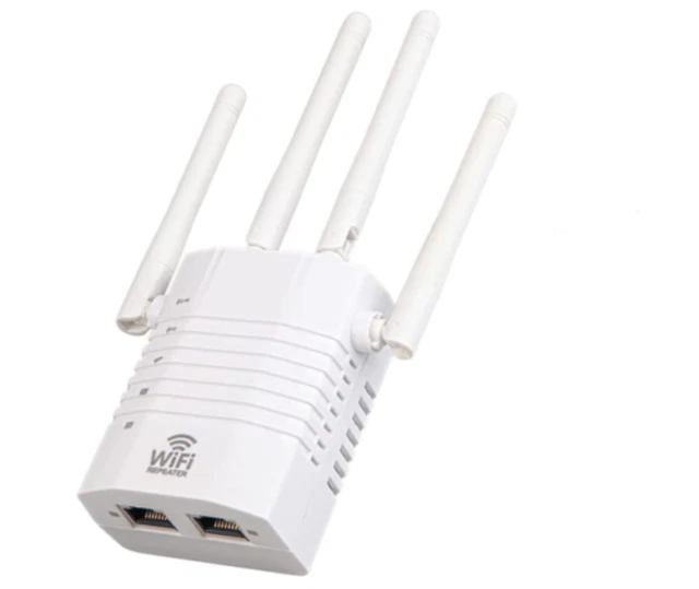Commerciante: WLAN Amplificatore Ripetitore 1200Mbit/S, Dual Band (5GHz + 2,4GHZ