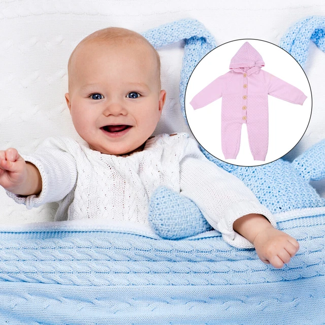 Sacco a pelo lavorato a maglia bambino pigiama neonato bambino bambina rompicapo tenere al caldo bambino