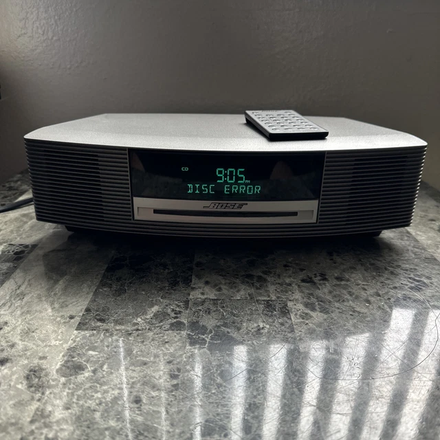 BOSE WAVE MUSIC System Clock Radio CD Player Graphite AWRCC1 No CD 129