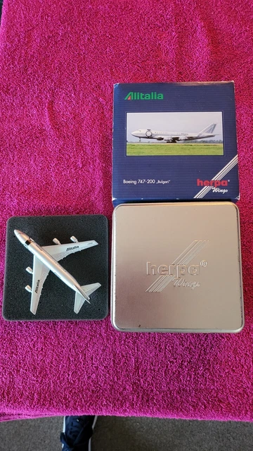 herpa wings｜Alitalia航空｜B747-200｜Bulgari s-l400.jpg