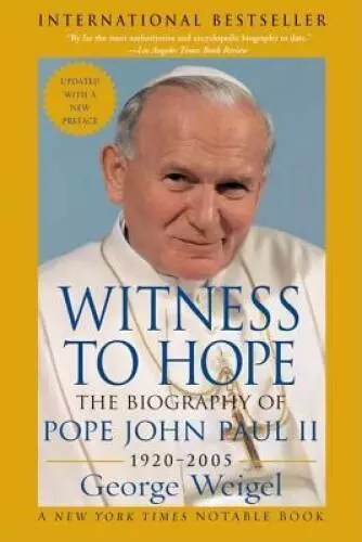 Witness to Hope: The Biography of Pope John Paul II - Paperback - ACCEPTABLE