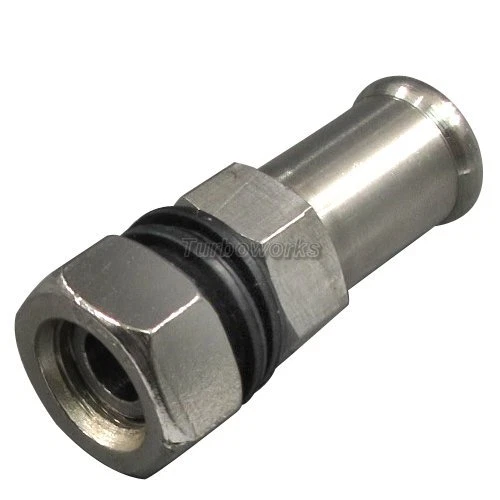 CXRACING TURBO OIL Pan Sump Drain Return Plug Adapter Bung Fitting No