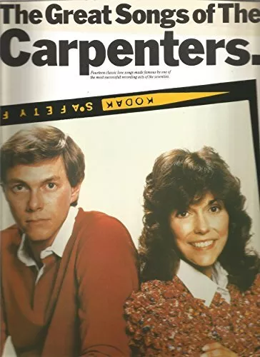 The Great Songs of The Carpenters (Piano Vocal Guitar) Book The Cheap Fast Free