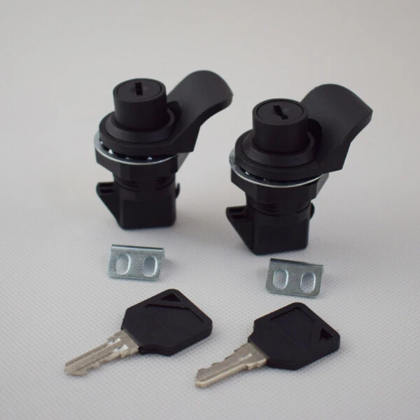 1Pair Push Button Latch Replacement Southco 93-303 Glovebox Lock Boat W/Key US