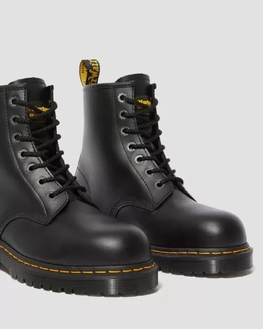 Dr Martens Icon 7B10 SSF Docs Steel Toe Safety Work Industrial Boots Size 13 UK