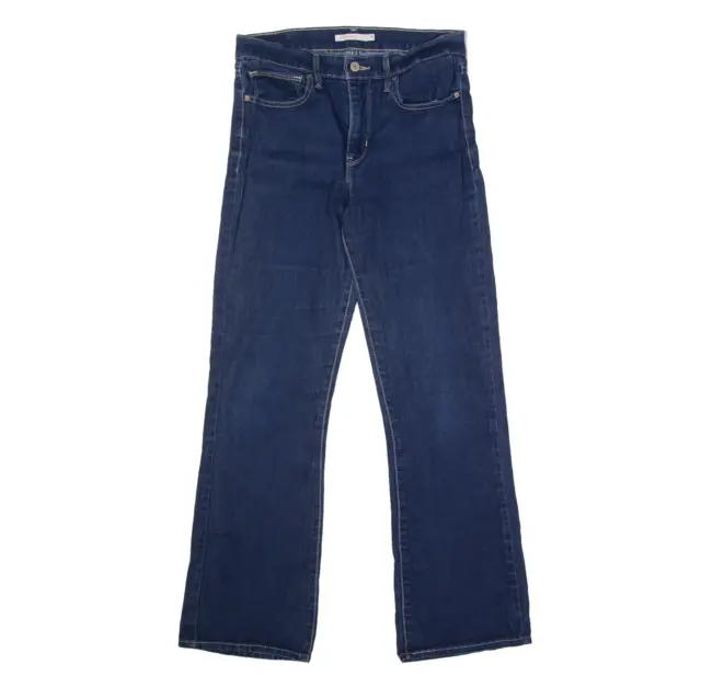 Jeans dimagranti Levi's blu denim slim bootcut donna W30 L30