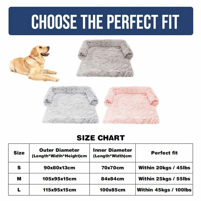 Portable Lightweights Calming Dog Beds Super Soft Furs Comfy Warm Sleeps Cat Bed 6