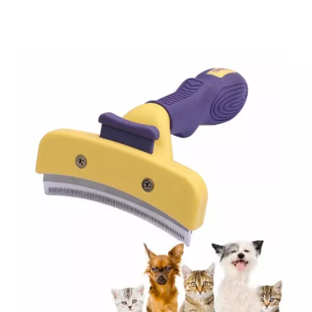 Dog Brush for Shedding Cat Grooming Comb Tools LONG Hair Pet Trimmer Clipper✅