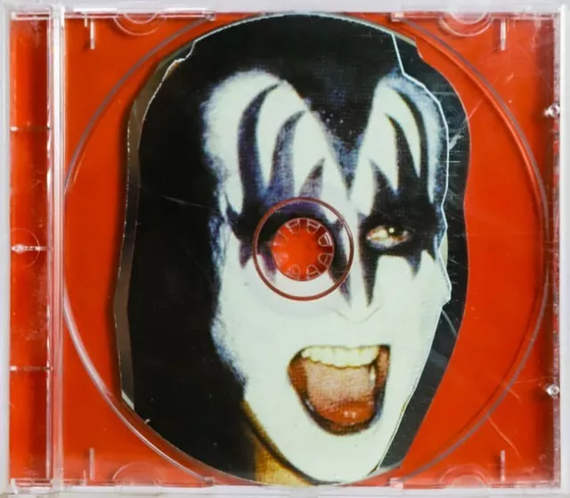 KISS CD - INTERVIEW with GENE SIMMONS - GENE SHAPED - UK 1997 - C176508