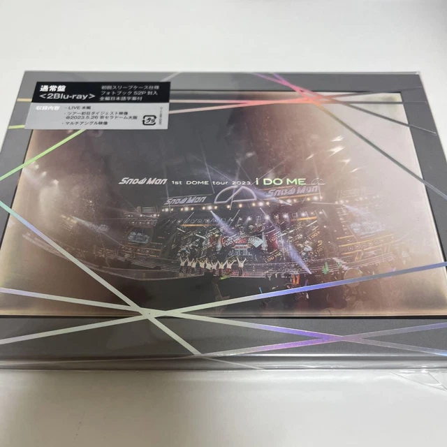 SNOW MAN 1ST Dome Tour 2023 I Do Me DVD PE $153.73 - PicClick AU