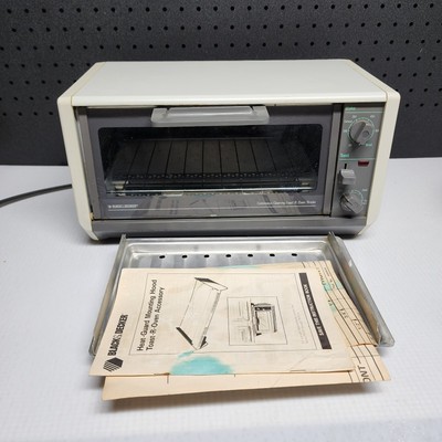 Black & Decker TR0 Under Cabinet Toast-R-Oven, Toaster, Broiler Tested Working