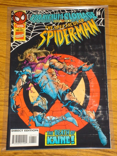 Spiderman Spectacular #227 Vol1 Marvel Maximum Carnage August 1995