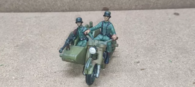 Atlantic- Sidecar Tedesco Plastic Painted Giuseppe Berselli 1/32 Non Completo