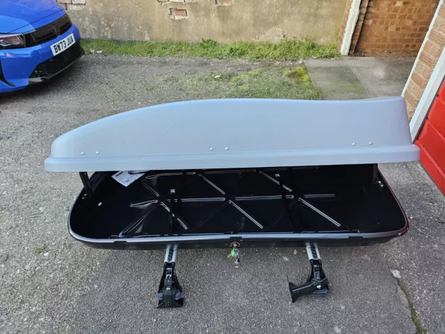 Halfords 420l on sale roof box
