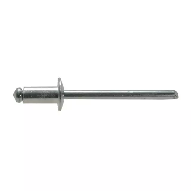 73 AS Dome Rivet (dia 5/32" - 4mm) Aluminium Shell / Steel Stem Blind Pop