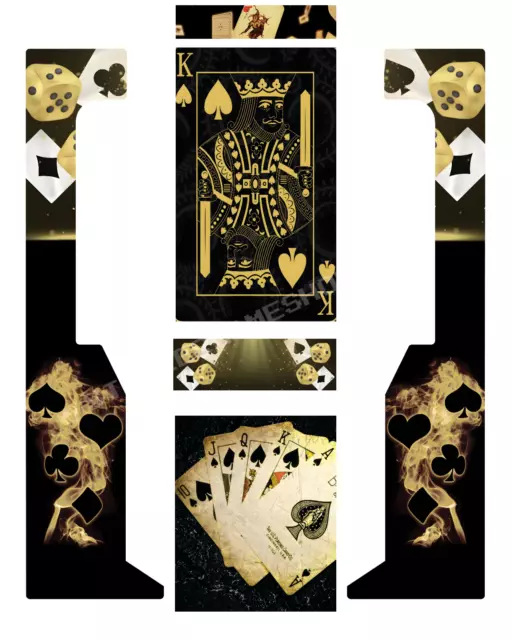 Stickers dartcab Poker 2 jeu de fléchette